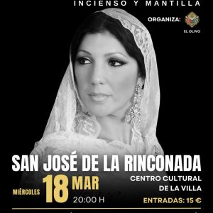 Entradas JOANA JIMÉNEZ - INCIENSO Y MANTILLA