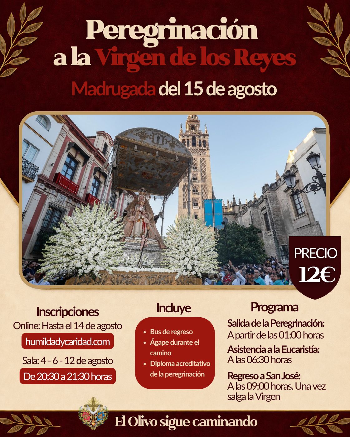 Peregrinación Virgen de los Reyes